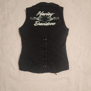 Harley-Davidson women's zip-up top Sz XS
